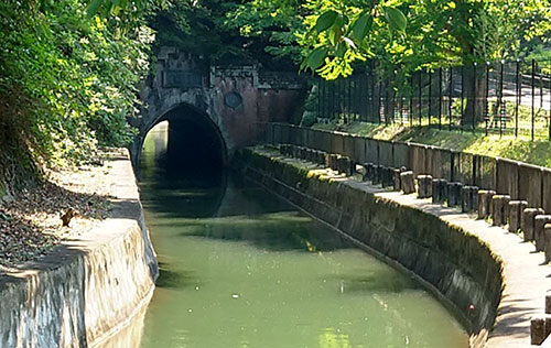琵琶湖疎水第2トンネル出口